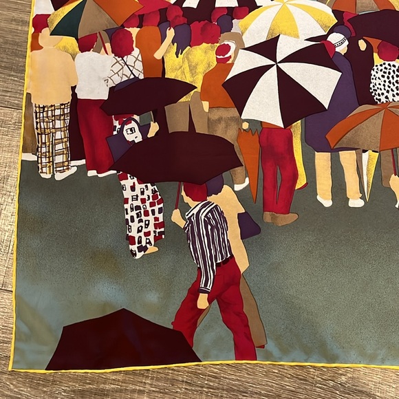 Valentino Silk Scarf - Picture 3 of 6